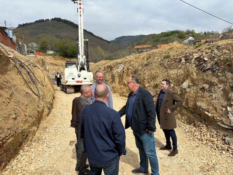 У току санација клизишта у Виноградарској улици