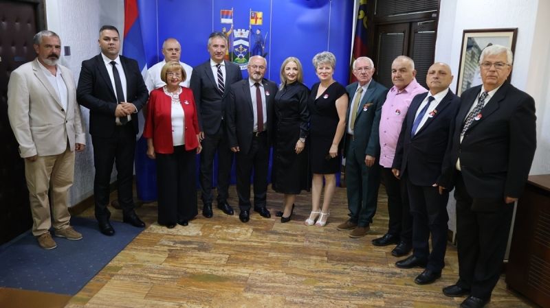Приређен пријем за представнике СУБНОР-а
