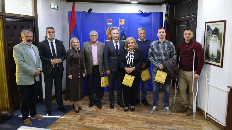 Пријем за делегацију Удружења потомака ратника ослободилачких ратова Србије до 1918. године
